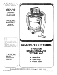 Craftsman 113.179430 Owner`s manual