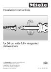 Miele G 653 Plus Technical data