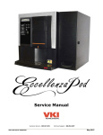 VKI Technologies Eccellenza cafe Service manual