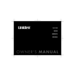 Uniden CLX465 Owner`s manual