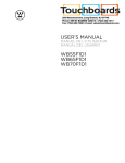 Westinghouse WB65F1D1 User`s manual