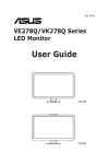 Asus VK278Q User guide