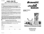 Euro-Pro Bravetti FP105B Owner`s manual