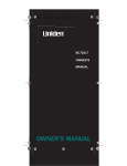Uniden BC72XLT Owner`s manual
