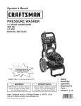 Craftsman 580.752420 Operator`s manual