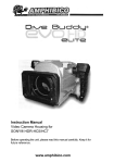 AMPHIBICO Video Camera Housing Instruction manual