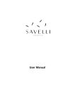 Savelli Geneve Jardin Secret User manual