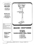 Craftsman 113.213151 Specifications