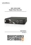 Vacron 4CH H.264 User manual