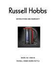 Russell Hobbs 19600-56 Instruction manual