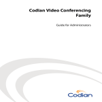 The Codian video firewall
