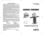 Salton GP300 Owner`s manual