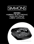 Simmons SDHB2 User manual