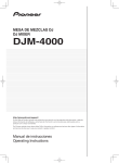 Alto DJM-2 Operating instructions