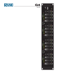 G4 Manual - Rane Corporation