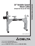 Delta 46-755X Instruction manual