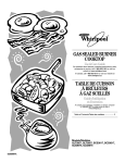 Whirlpool GLS3074 Use & care guide