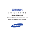 Samsung SCH R455C User manual