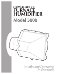 drum-style furnace Operating instructions