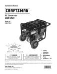 Craftsman 580.675512 Operating instructions