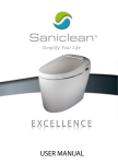 Saniclean Excellence User manual