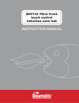 Baumatic BHI710 User manual