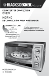 Oven HORnO - Applica Use and Care Manuals