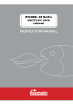 Baumatic BW38BL User manual