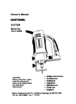 Craftsman 183.172500 Owner`s manual
