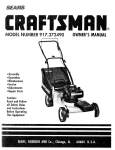 Craftsman 917.372490 Owner`s manual