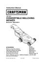 Craftsman 900.370510 Instruction manual