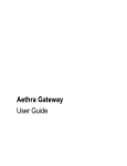 Aethra THE VOICE ISDN User guide