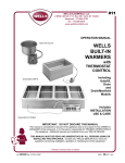 Wells MOD-100TD Operating instructions