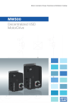 WEG MW500 User manual