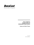 DataCard UltraGrafix Series User`s guide