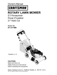 Craftsman 917.377890 Owner`s manual