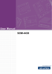 Advantech EVA-X4300 User manual