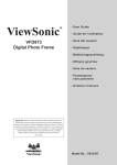 ViewSonic VFD873-50E User guide