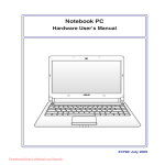 Asus UL30A User`s manual