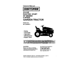 Craftsman 917.275011 Owner`s manual