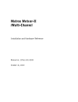 Matrox Multi Specifications