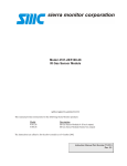 Sierra Monitor Corporation SENTRY 5000 Applicability & effectivity Instruction manual