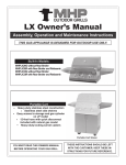 MHP MHPLX26R Owner`s manual