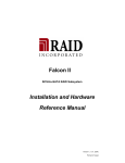 APC RAID Subsystem SCSI-SATA II Product specifications
