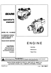 Craftsman 143.996524 Operator`s manual
