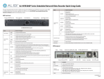 ALIBI ALI-NVR5000P Series Setup guide