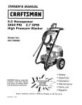 Craftsman 919.769020 Operating instructions