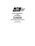 Rena DA-590 Instruction manual