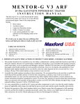 Maxford USA Mentor-G V2 Instruction manual