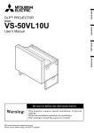 Mitsubishi Electric VS-50VL10U User`s manual